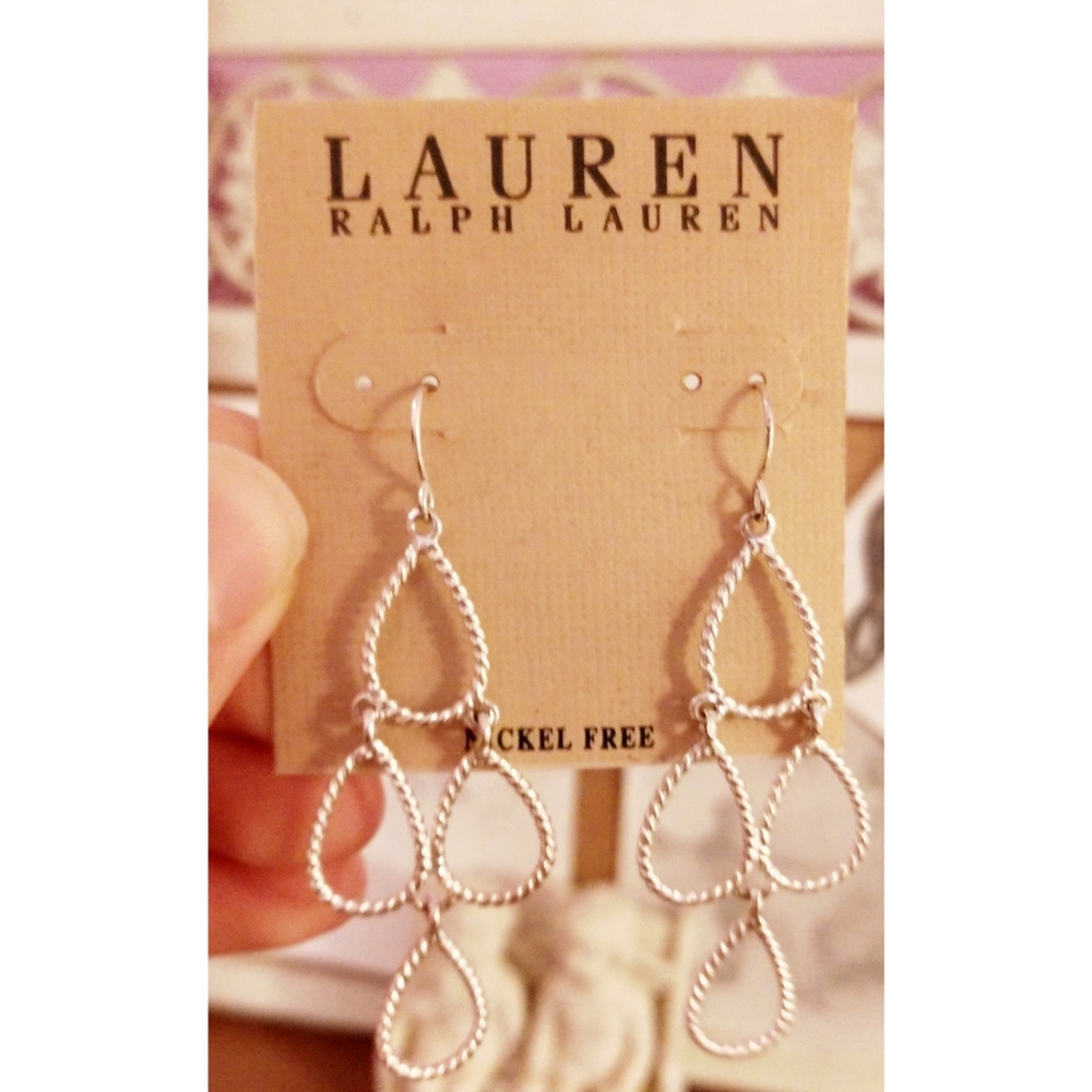 Ralph Lauren Dangle Chandelier Earrings